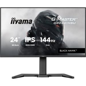 iiyama G-Master GB2441HSU-B1 Black Hawk - 24 inch - Full HD - IPS - 144 Hz - Verstelbaar