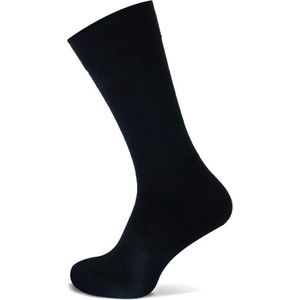 Basset wollen sokken unisex - Zwart - 38
