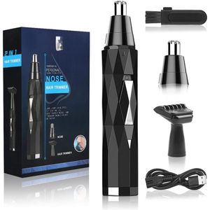 Solacis Neustrimmer - Oortrimmer - Neushaar trimmer - Neus tondeuse - Gezichtsverzorging - Mannen - Dames - Elektrisch - Grooming - Must have!