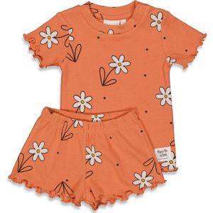 Feetje Shortama Daisy Dee - Terra Pink Premium Sleepwear MT. 62