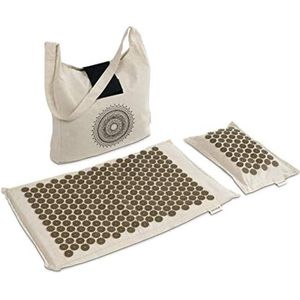 OxyFlowzy® - Acupressuur mat - Spijkermat met kussen - Acupunctuur mat