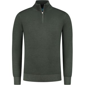 Half Zip Trui Merino/Stretch Green (7.22.500.502 - 074)