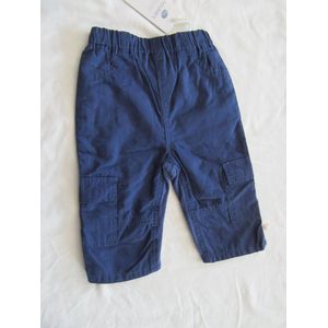 noukie's , lange broek , blauw , marine , 9 maand 74