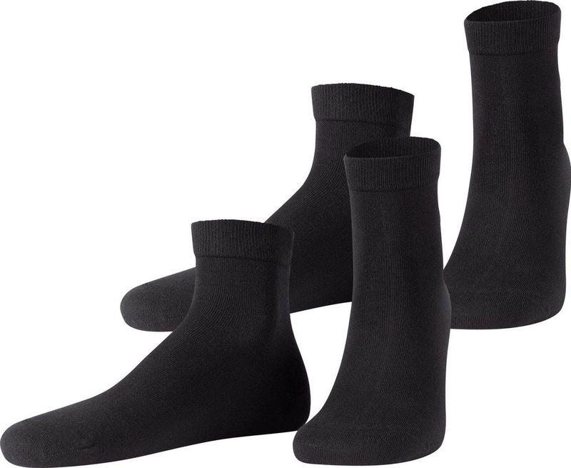 JOOP! Sokken Unisex premium essential organic cotton Quarter 2p Set van 2