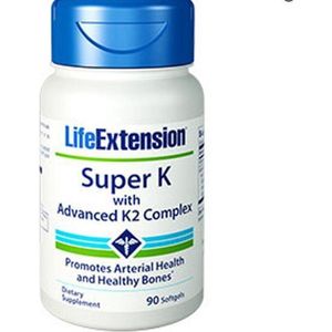 Life Extension Super K with Advanced K2 Complex - 90 softgels