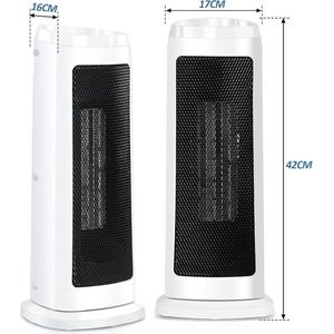 Equivera Warme Lucht Blazer - Ventilatorkachel - Warme Luchtblazer - Elektrische Verwarming - Luchtverwarmer