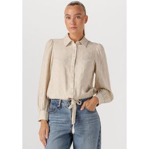 Minus Millene Shirt Dames - Jurken - Beige - Maat 40