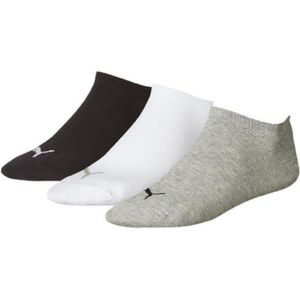 Puma Plain Sneakersokken Unisex 3P - Maat 47-49