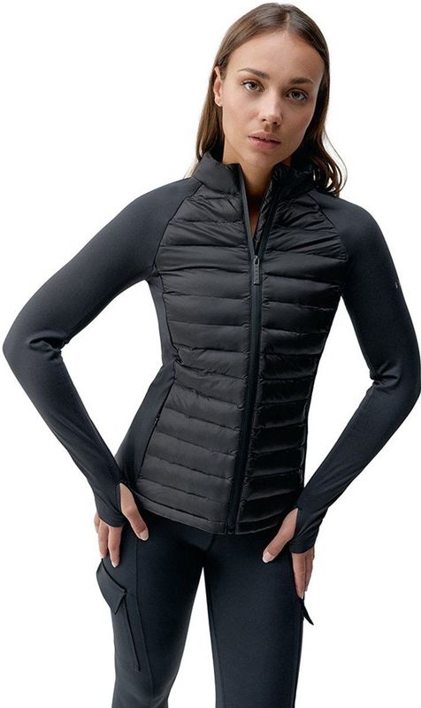 Born Living Yoga - Zuri - Jas - Zwart - Hybride met Prestatietechnologie