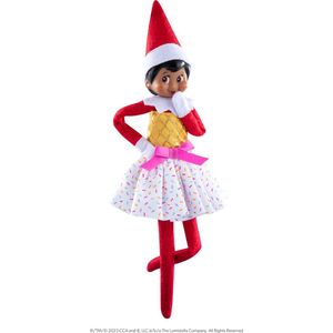 The Elf on the Shelf Claus Couture: IJSJES FEESTJURK 23x10 cm, kledijset voor scout elf, 3+