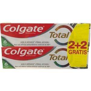 Colgate Total - Geavanceerde Tandvleesverzorging - Tandpasta - Met Fluoride - 4 x 75ml