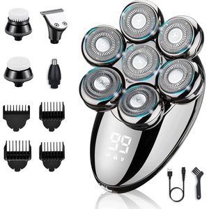 Lexium Skull Shaver - Scheerapparaat Mannen – Trimmer - Tondeuse - Hoofd Kaal Scheren