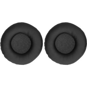 EGoods - Vervangende Oorkussens voor Headsets, Zwart, Geschikt voor ATH WS70, ATH WS77, ATH WS99, MDR V55, MDR V500, MDR 7502 - Koptelefoonkussens.