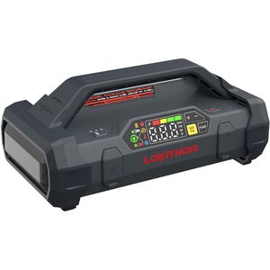 Lokithor JA302 PRO - Jumpstarter - 12V - 3000A - Luchtcompressor 10 BAR - 60 Watt Powerbank - LED-zaklamp