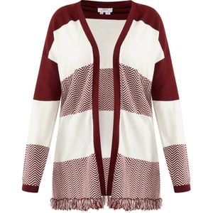 usha opengebreid vest