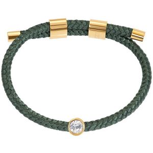 iXXXi Jewelry-Cozy Crystal Stone-Donker Groen-Dames Armband