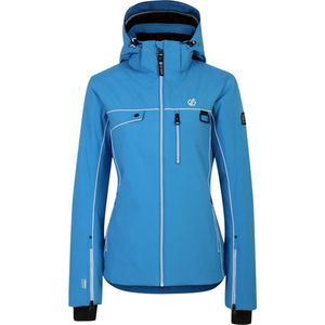 Dare 2b, Line Jacket, Waterdicht Dames Ski Jacket, Swedish Blue, Maat 44