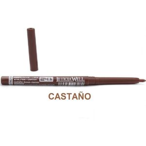 Leticia Well - Kastanje Bruin oogpotlood, draaibaar / Automatic Pencil Castano - 24H - Nummer 33281