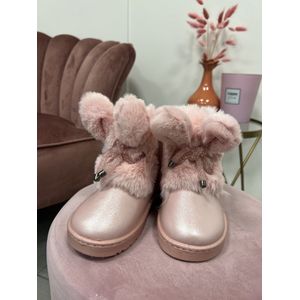 Kinder laarsjes / boots met oren voor | roze | maat 35