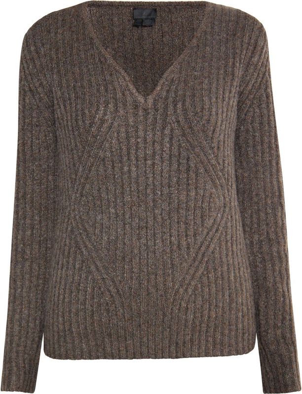 Dreimaster - Gebreide Trui - Bruin - Dames