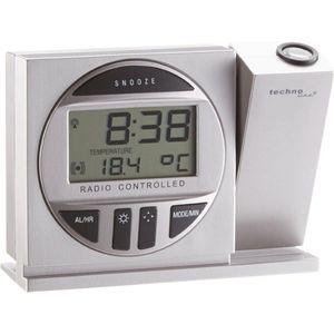 Projectiewekker met Temperatuurweergave en Automatische Tijduitvoering - 180° Draaibaar