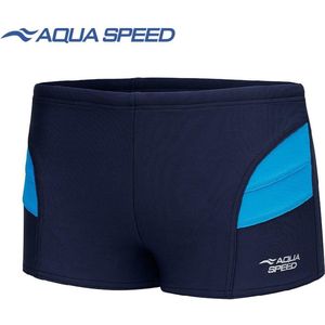 Aqua Speed Andy - Jongens Zwemboxer/ Zwembroek - Marineblauw/Blauw 116