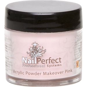 Nail Perfect - Makeover Acrylic Powder - Pink - 25 gr