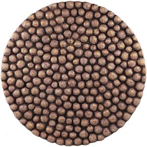 PTMD Wandpaneel Gen - 80x5x80 cm - Cement - Brons