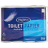 Propia - Toiletpapier - 2 Laags - Grootverpakking - 72 Rollen - EU Ecolabel