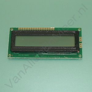 LCD display 16x2 zonder backlight LCD1602 - geschikt voor Arduino en Raspberry