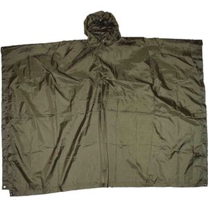 Fostex ripstop poncho groen