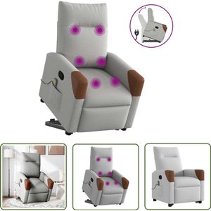 vidaXL Gereedschapset - Dynamische Sleutel - Sta-op-massagestoel verstelbaar stof wolk grijs - Mechanica - Klikmechanisme - Torque Wrench