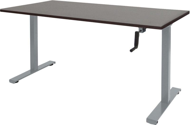Dextro - Slinger Zit-Sta Bureau - Staal - Verstelbaar - Verschillende Kleuren