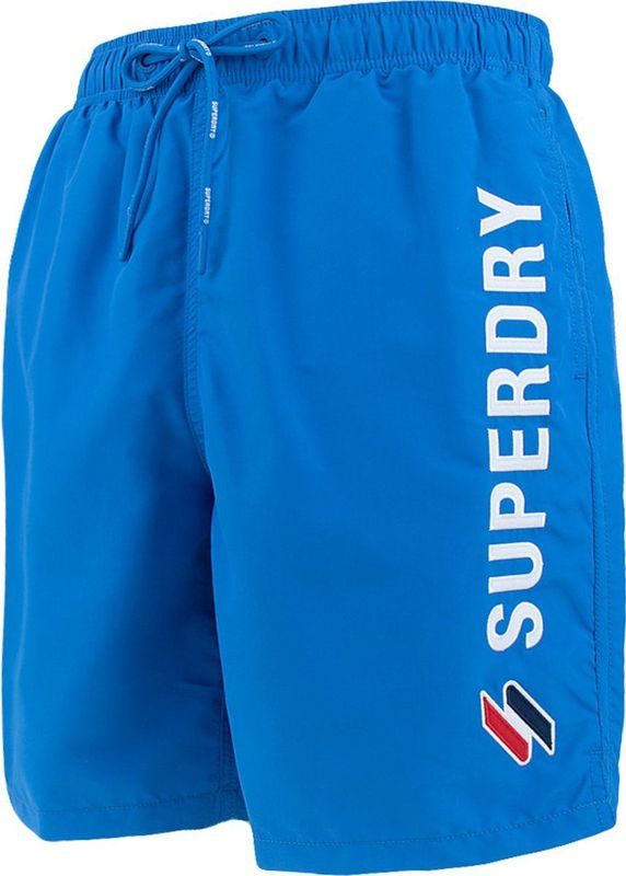Superdry - Zwemshort - 48 cm - Casual Fit - Gerecycled Polyester