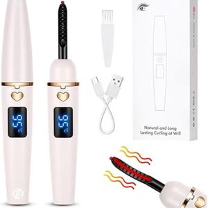 Equivera Elektrische Wimperkruller - Verwarmde Wimperkruller - Wimperkruller - Lash Lift - Gekrulde en Volle Wimpers