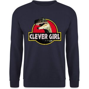 Jurassic World Raptor Clever Girl Sweater Heren