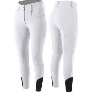 Animo Nuka Full Grip Dames Rijbroek XL Wit