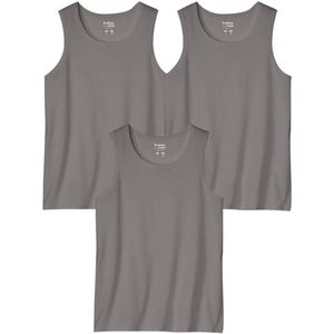 ATLAS FOR MEN - Set van 3 effen tanktops - Heren - Verkrijgbaar in grote maten - M