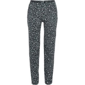 Blauwe panterprint pyjamabroek Ringella - Blauw - Maat - 38