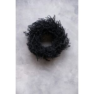 Couronne - Krans 'Asparagus' (Black, 28cm)