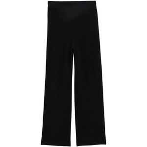 TOM TAILOR DENIM - Broek - Zwart - Regular Fit - High Waist