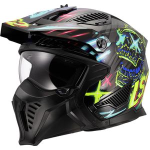 LS2 Helm Drifter Rayz OF606 zwart maat XL