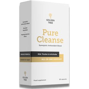 Golden Tree - Pure Cleanse - Detox - 30 Capsules - Ondersteuning Immuunsysteem