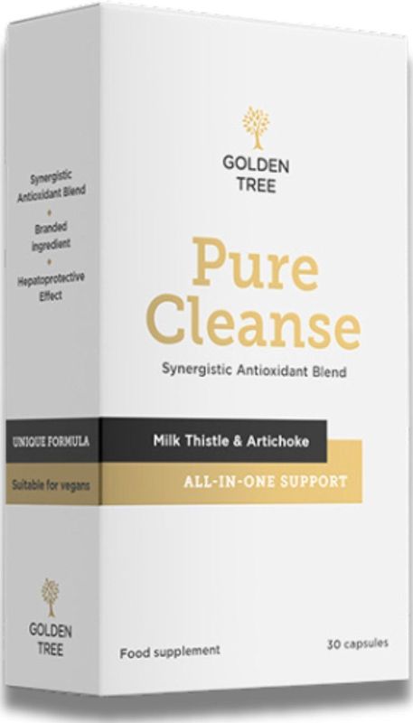 Golden Tree - Pure Cleanse - Detox - 30 Capsules - Ondersteuning Immuunsysteem