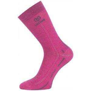 Lasting WLS Merino Woolsokken Dames/Heren - Roze (Maat S 34-37)