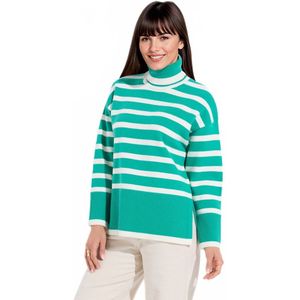 Pull col roulé manches longues descendues