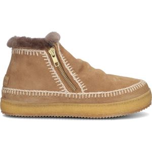 Laidbacklondon Setsu Low Crochet Boots Dames - Cognac - Maat 40