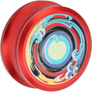 JHubers Goods - Platenklem voor Plaatstabilisator LP Draaitafels - Rood - Professionele Record Gewichtsklem - Trillingsdemping - Verbeterde geluidskwaliteit