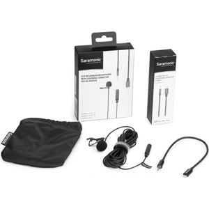 Saramonic LavMicro U1B lavalier microfoon voor iphone of ipadmet 6 mter kabel