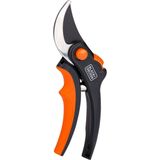 BLACK+DECKER Tuinschaar - Gehard Stalen Bladen - 13 MM - Zwart/ Oranje